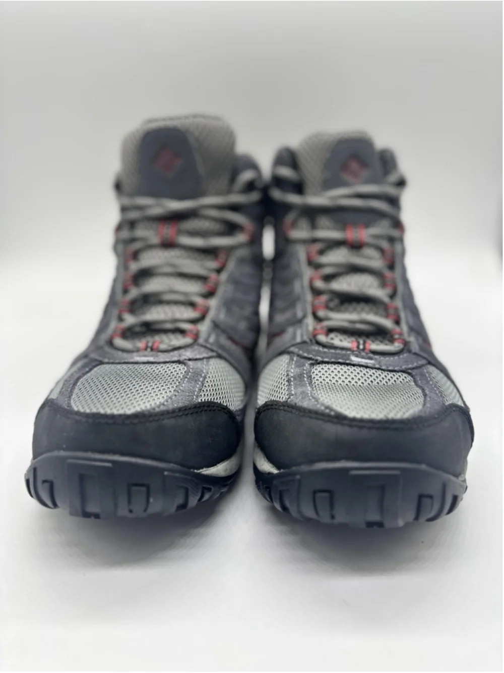 Columbia Access Point Mid Waterproof Hiking Boots Mens 9.5 Gray YM5296-030